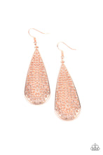 Load image into Gallery viewer, Paparazzi Accessories: Posy Pasture - Rose Gold Earring
