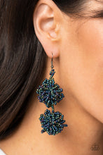 Load image into Gallery viewer, Paparazzi Accessories-Celestial Collision - Blue Multi-Earrings
