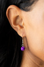 Load image into Gallery viewer, Paparazzi Accessories-Summer Excursion - Purple-Necklace
