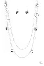 Load image into Gallery viewer, Paparazzi Accessories-Chicly Cupid - Silver-Necklace
