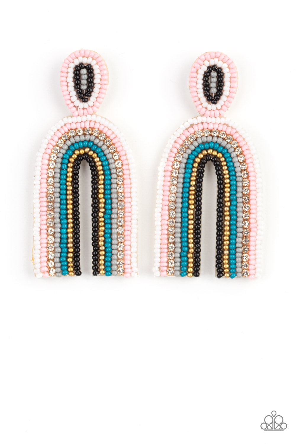 Paparazzi Accessories-Rainbow Remedy - Multi-Earrings