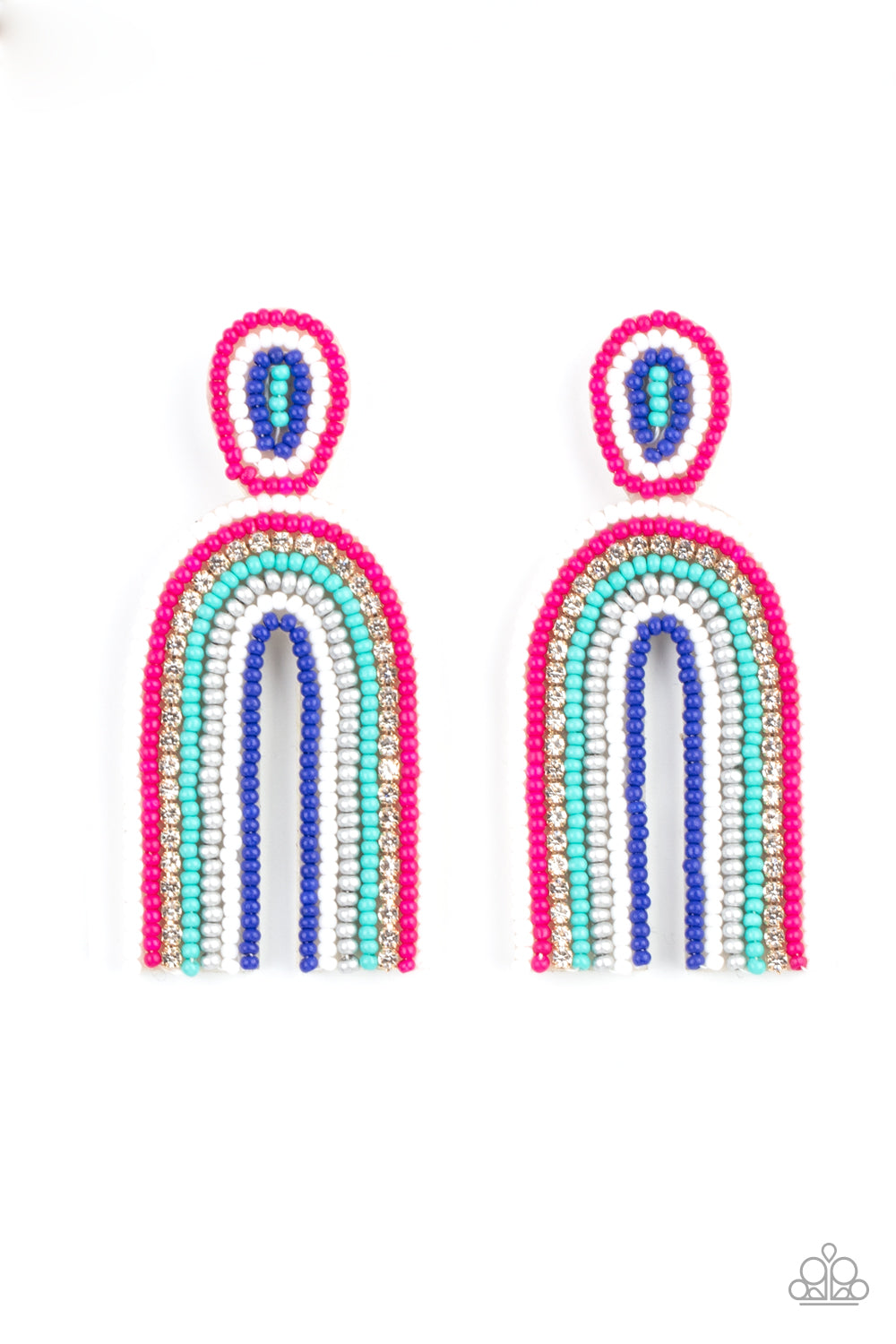 Paparazzi Asseccories-Rainbow Remedy - Multi-Earrings
