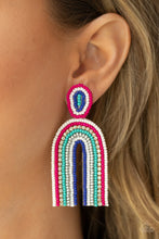 Load image into Gallery viewer, Paparazzi Asseccories-Rainbow Remedy - Multi-Earrings
