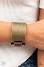 Load image into Gallery viewer, Paparazzi Accessories: Studded Synchronism - Brass Bracelet
