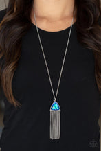 Load image into Gallery viewer, Paparazzi Accessories-Proudly Prismatic - Blue-Necklace
