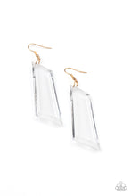 Load image into Gallery viewer, Paparazzi Accessories-The Final Cut - Gold-Earrings
