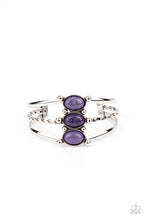 Load image into Gallery viewer, Paparazzi Accessories-Extra Earthy - Purple-Bracelet
