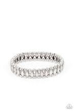 Load image into Gallery viewer, Paparazzi Accessories-Abstract Advisory - Silver-Bracelet
