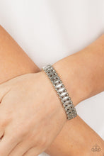 Load image into Gallery viewer, Paparazzi Accessories-Abstract Advisory - Silver-Bracelet
