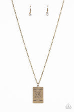 Load image into Gallery viewer, Paparazzi Accssories-All About Trust - Brass
