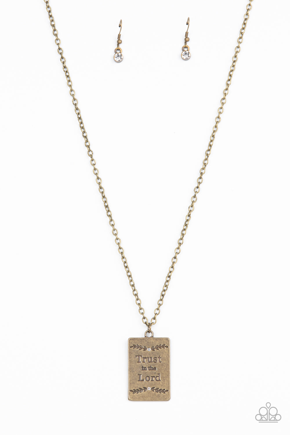 Paparazzi Accssories-All About Trust - Brass