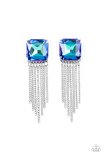 Load image into Gallery viewer, Paparazzi Accessories-Supernova Novelty - Blue-Earrings
