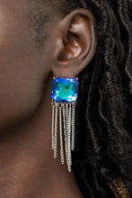 Load image into Gallery viewer, Paparazzi Accessories-Supernova Novelty - Blue-Earrings
