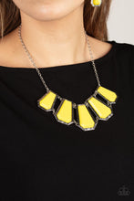 Load image into Gallery viewer, Paparazzi Accessories-Stellar Heiress - Yellow
