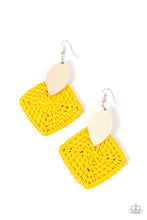 Load image into Gallery viewer, Paparazzi Accessories-Sabbatical WEAVE - Yellow
