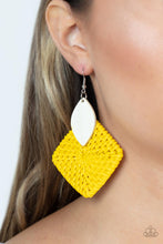 Load image into Gallery viewer, Paparazzi Accessories-Sabbatical WEAVE - Yellow
