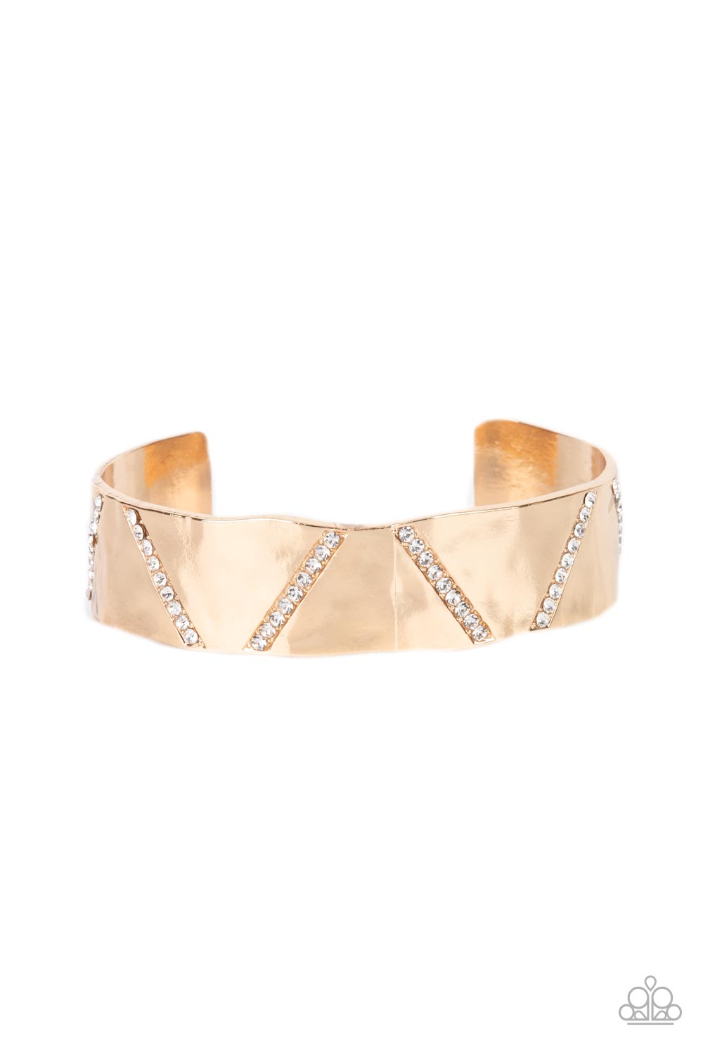 Paparazzi Accessories-Couture Crusher - Gold