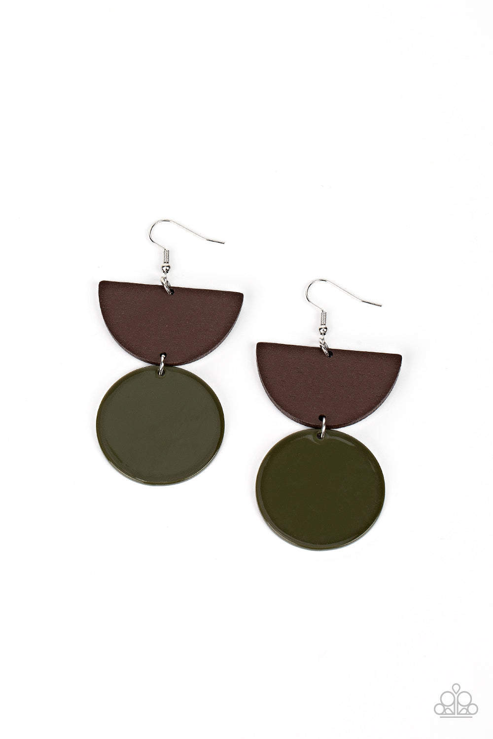 Paparazzi Accessories-Beach Bistro - Green-Earring