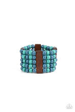 Load image into Gallery viewer, Paparazzi-Accessories - Island Soul - Blue-Bracelet
