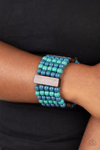Load image into Gallery viewer, Paparazzi-Accessories - Island Soul - Blue-Bracelet
