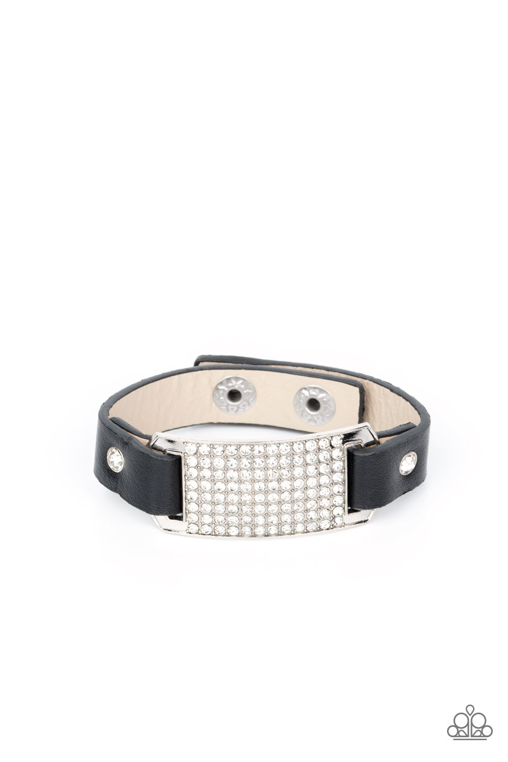 Paparazzi Accessories-Urban Rivalry - Black-Bracelet