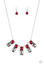 Load image into Gallery viewer, Paparazzi Accessories-Celestial Royal - Red-Necklace
