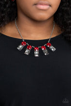 Load image into Gallery viewer, Paparazzi Accessories-Celestial Royal - Red-Necklace
