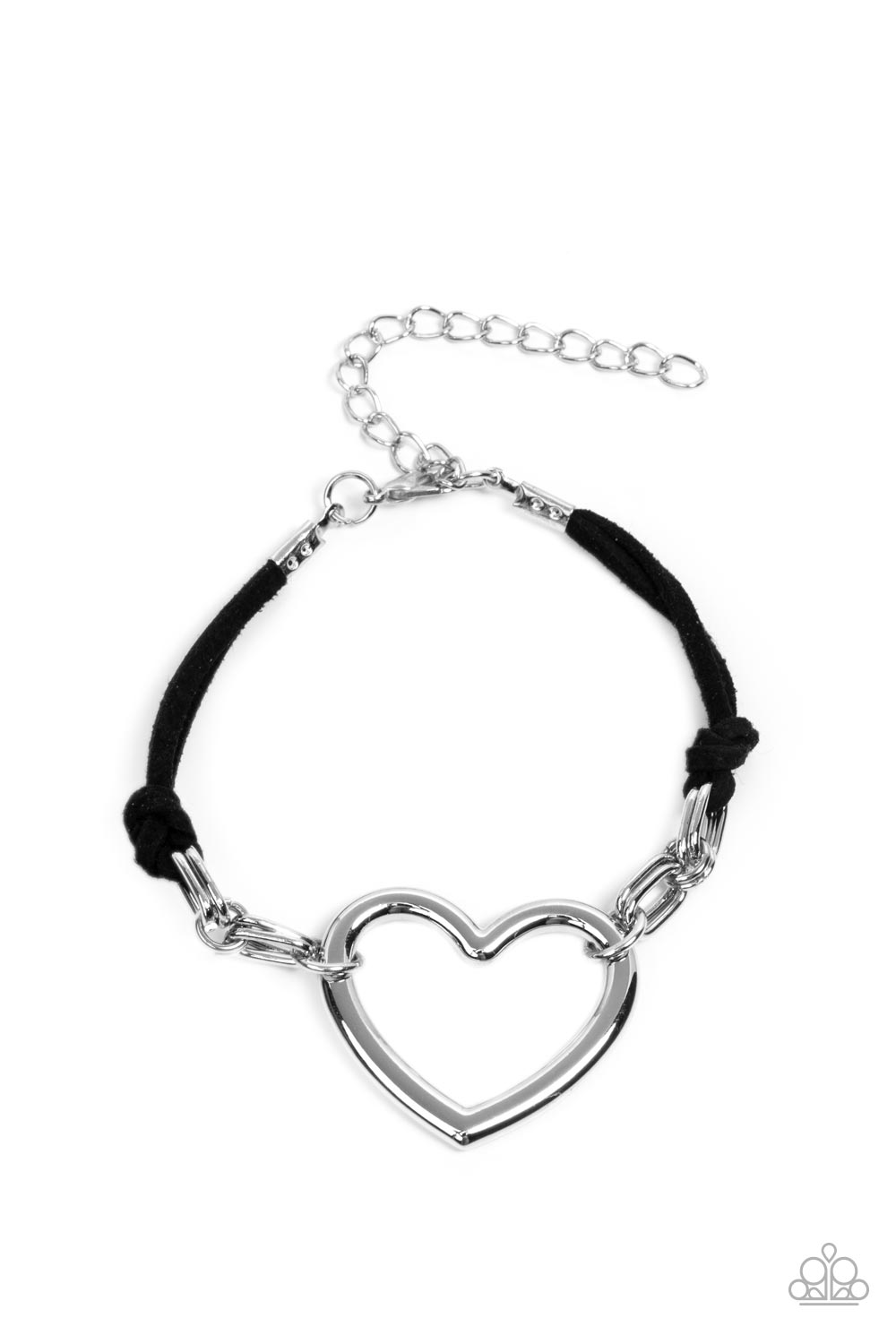 Paparazzi Accessories-Flirty Flavour - Black-Bracelet
