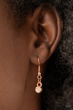 Load image into Gallery viewer, Paparazzi Accessories-Fiercely Flowering - Copper-Necklace
