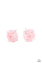 Load image into Gallery viewer, Paparazzi Accessories-Bunches of Bubbly - Pink-Earrings
