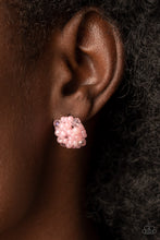 Load image into Gallery viewer, Paparazzi Accessories-Bunches of Bubbly - Pink-Earrings
