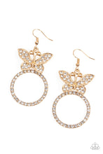Load image into Gallery viewer, Paparazzi Accessories-Paradise Found - Gold-Earrings
