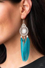 Load image into Gallery viewer, Paparazzi Accessories-Pretty in PLUMES - Blue

