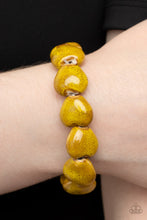 Load image into Gallery viewer, Paparazzi Accessories-GLAZE a Trail - Yellow
