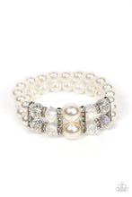 Load image into Gallery viewer, Paparazzi Accessories-Timelessly Tea Party - White
