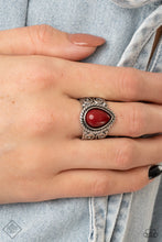 Load image into Gallery viewer, Paparazzi Accessories-Maritime Mirage - Red-Ring

