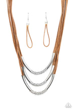 Load image into Gallery viewer, Paparazzi Accessories-Mechanical Mania - Brown
