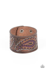 Load image into Gallery viewer, Paparazzi Accessories-Paisley Pioneer - Purple
