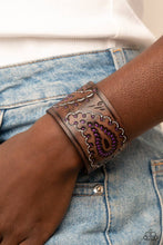 Load image into Gallery viewer, Paparazzi Accessories-Paisley Pioneer - Purple
