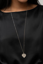 Load image into Gallery viewer, Paparazzi Accessories-Letters of Love - White-Neckalace
