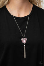 Load image into Gallery viewer, Paparazzi Accessories-Finding My Forever - Pink-Necklace
