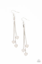 Load image into Gallery viewer, Paparazzi Accessories-Higher Love - Silver-Earrings

