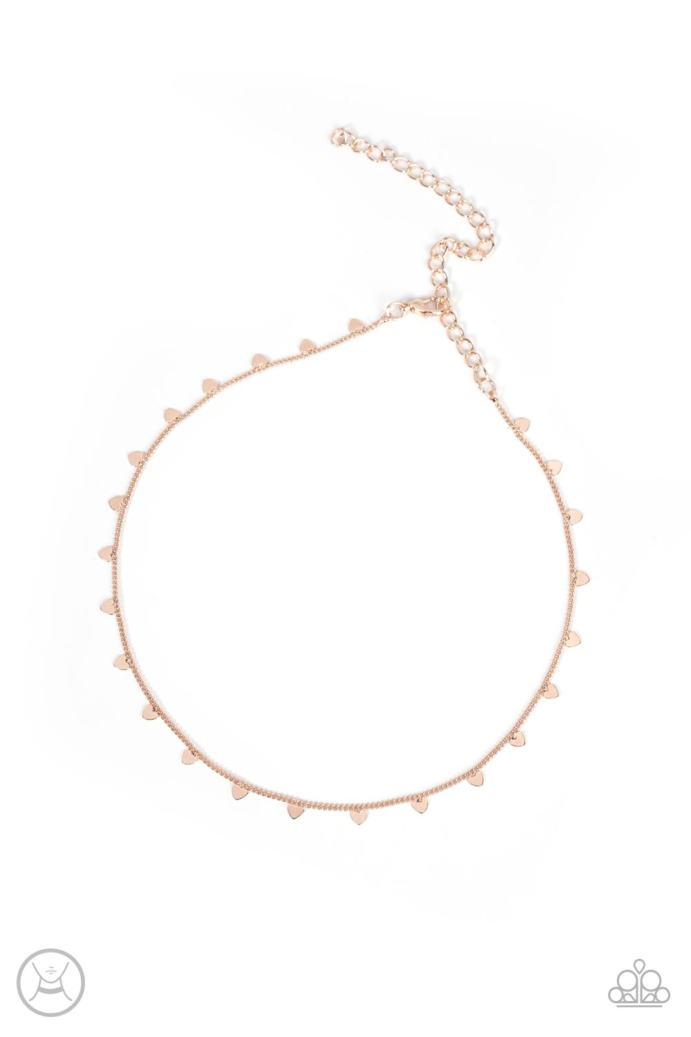 Paparazzi Accessories-Cupids Cutest Valentine - Rose Gold-Necklace