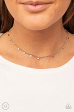 Load image into Gallery viewer, Paparazzi Accessories-Cupids Cutest Valentine - Rose Gold-Necklace
