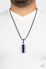 Load image into Gallery viewer, Paparazzi Accessories-Comes Back ZEN-fold - Blue
