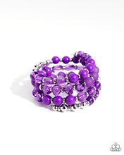 Load image into Gallery viewer, Paparazzi Accessories-Colorful Charade - Purple
