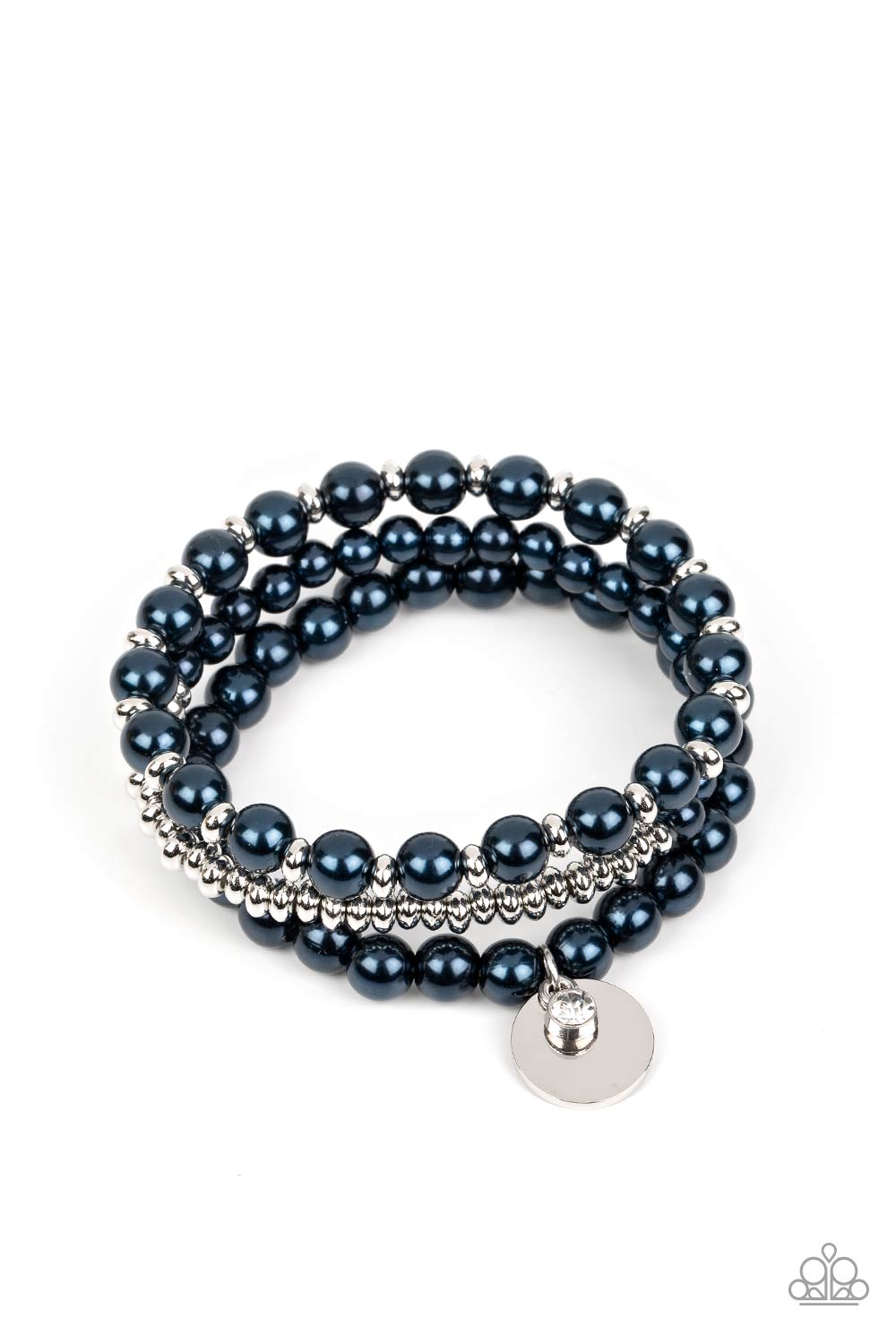 Paparazzi Accessories-Pearly Professional - Blue