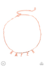 Load image into Gallery viewer, Paparazzi Accessories-Say My Name - Copper
