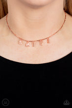 Load image into Gallery viewer, Paparazzi Accessories-Say My Name - Copper

