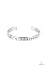 Load image into Gallery viewer, Paparazzi Accessories-I Stand All Amazed - Silver

